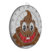poo emojis dartscheibe (Vorderseite Links)