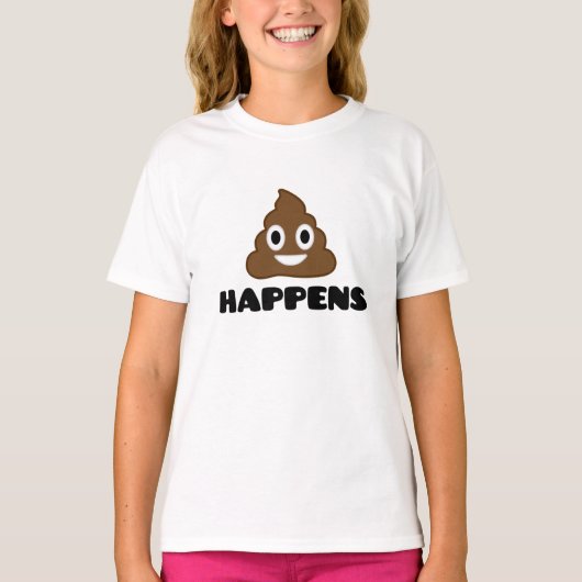 Poo geschieht T - Shirt (Vorderseite)