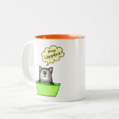 Poo Happens Tasse (Vorderseite Links)