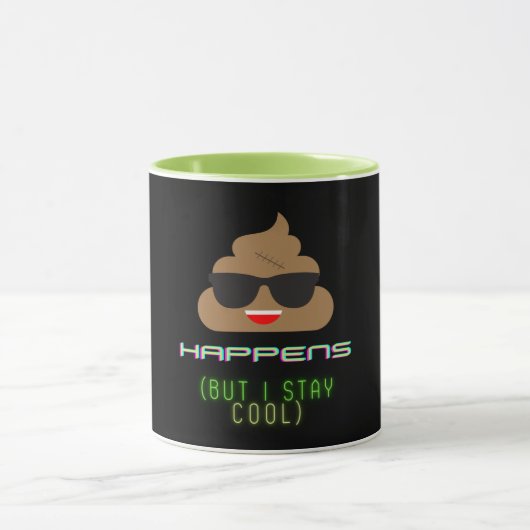 Poo Happens Tasse (Zentrum)