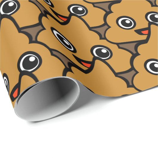 Poo Poo Party Geschenkpapier (Rolleneckpunkt)
