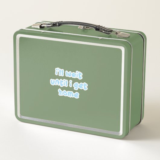 Poo shy Metal Lunchbox (Rückseite)