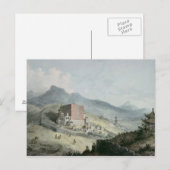 Poo Ta La, oder großer Tempel von Fo Postkarte (Vorne/Hinten)