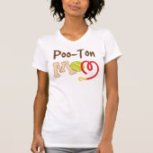 Poo-Tonne Hundezucht-Mama-Geschenk T-Shirt (Vorderseite)