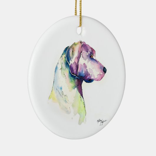 Pooch Keramik Ornament (Rechts)