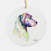 Pooch Keramik Ornament (Vorne)