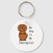 Pooch Therapy Keyring Schlüsselanhänger (Vorderseite)