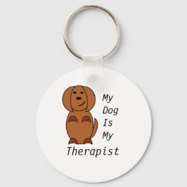 Pooch Therapy Keyring Schlüsselanhänger