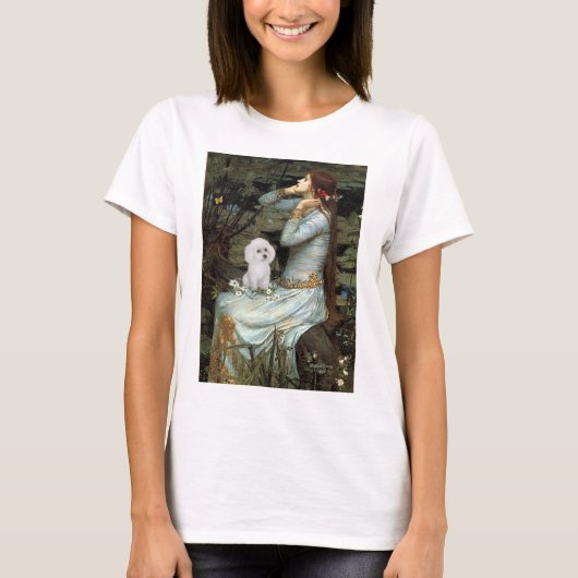 Poodle (11 W) - Ophelie Sitzplatz T-Shirt (Vorderseite)