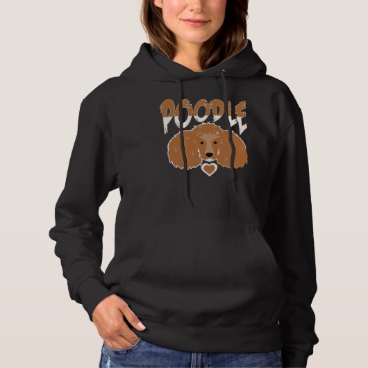 Poodle 3 hoodie (Vorderseite)