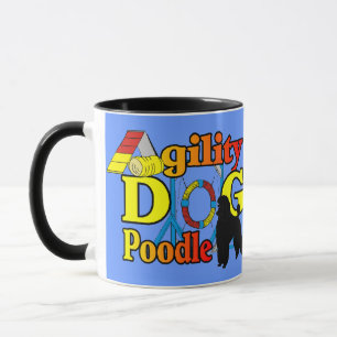 Poodle Agility Geschenke Tasse