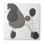 Poodle anzeigen fliese (Vorderseite)