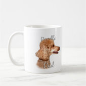 Poodle (Aprikose) Vater 2 Kaffeetasse (Links)