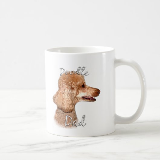 Poodle (Aprikose) Vater 2 Kaffeetasse (Rechts)