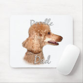 Poodle (Aprikose) Vater 2 Mousepad (Mit Mouse)