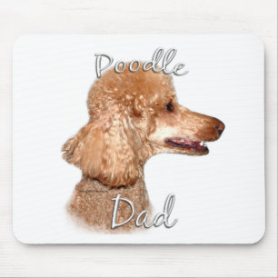 Poodle (Aprikose) Vater 2 Mousepad