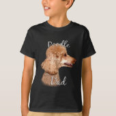 Poodle (Aprikose) Vater 2 T-Shirt (Vorderseite)