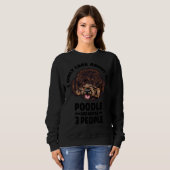 Poodle Aufkleber, die mir nur wichtig sind für mei Sweatshirt (Vorne ganz)