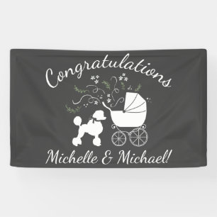 Poodle Baby Shoppy Puppy Banner
