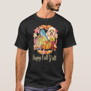 Poodle Besitzer Niedlich Spielzeug Poodle Hund Hap T-Shirt