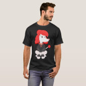 Poodle Black Widow von Centtaro T-Shirt (Vorne ganz)