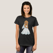 Poodle Bride Dress Wedding T-Shirt (Vorne ganz)