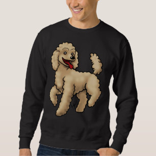 Poodle Brown Sweatshirt