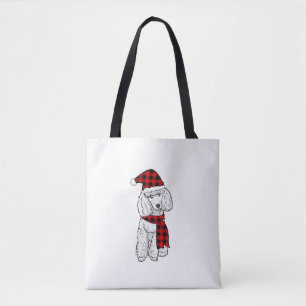Poodle Buffalo Kariert Poodles Dog Lover Christmas Tasche