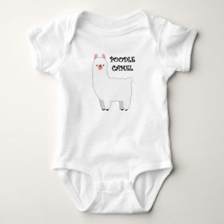 Poodle Camel Baby Strampler