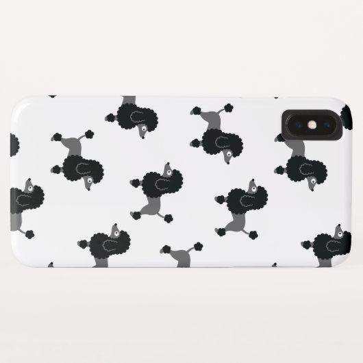 Poodle Case-Mate iPhone Case (Rückseite (Horizontal))