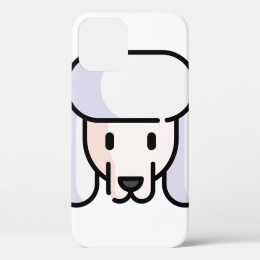 Poodle Case-Mate iPhone Hülle (Rückseite)