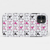 POODLE CHAOS Pink Case-Mate iPhone Hülle (Rückseite (Horizontal))