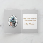 Poodle Christmas Cards Geschenke Feiertagskarte (Innenseite)