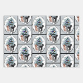 Poodle Christmas Cards Geschenke Geschenkpapier Set (Vorderseite 2)