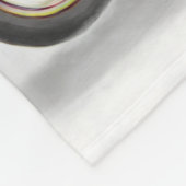 Poodle Christmas Fleecedecke (Ecke)