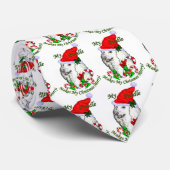 Poodle Christmas Geschenke Krawatte (Gerollt)