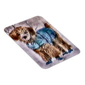 Poodle Christmas Geschenke Magnet (Rechte Seite)