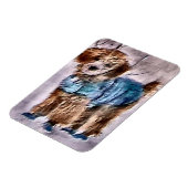 Poodle Christmas Geschenke Magnet (Linke Seite)