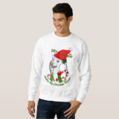 Poodle Christmas Geschenke Sweatshirt (Vorne ganz)