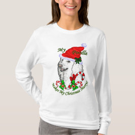 Poodle Christmas Geschenke T-Shirt