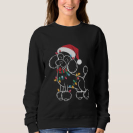 Poodle Christmas Sweatshirt