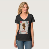 Poodle Christmas T-Shirt (Vorderseite Vollansicht)