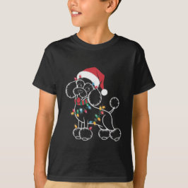 Poodle Christmas T-Shirt