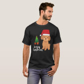 Poodle Christmas T-Shirt (Vorne ganz)