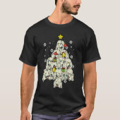 Poodle Christmas Tree Cute Xmas Dog  Men Women Kid T-Shirt (Vorderseite)