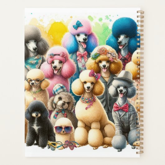 Poodle Club Planer (Rückseite)
