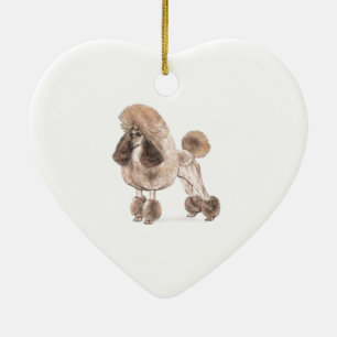 Poodle — Coat anzeigen Keramikornament