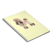 Poodle — Coat anzeigen Notizblock (Rechte Seite)