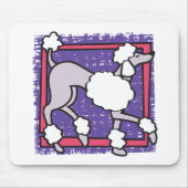 POODLE Computer Mouse Pad Mousepad (Vorne)