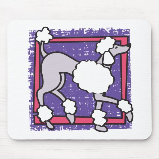 POODLE Computer Mouse Pad Mousepad (Vorne)